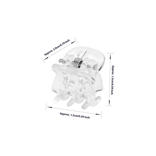 Pinza Claw Clip Negra Mate Mini 1cm - Accesorio Perfecto para Flequillos y Cabello Suelto - Image 8
