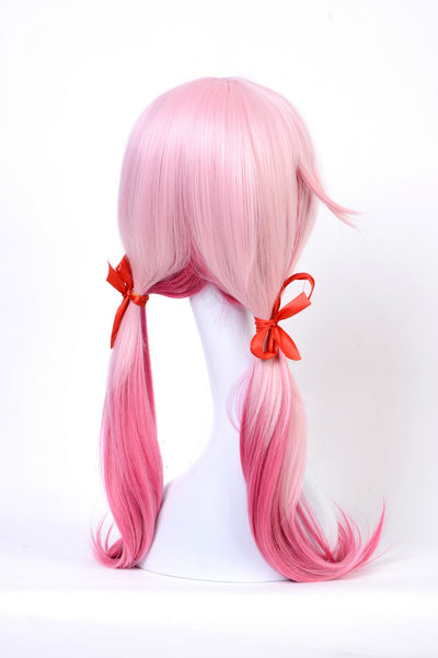 Peluca Anime Doble Cola Rosa para Cosplay - Image 8