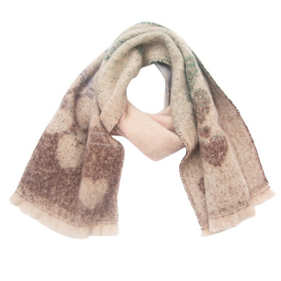 Cuello Térmico Jacquard con Diseño de Amor - Bufanda Versátil Europea - Image 6
