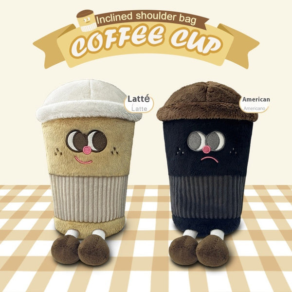 Bolsa Bandolera Diseño Taza de Té con Leche