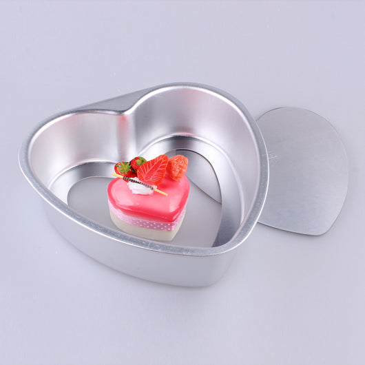 Molde para Torta en Forma de Corazón de Aluminio Reforzado - Image 4