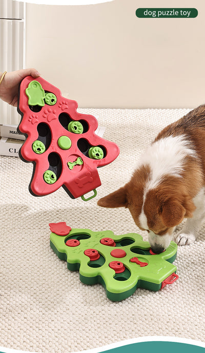 Juguete Interactivo Árbol de Navidad para Perros - Comedero Lento Antideslizante - Image 10
