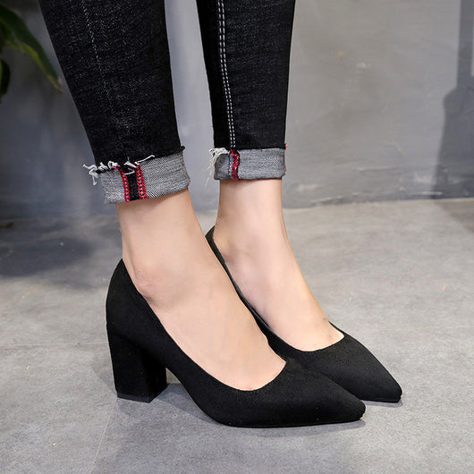 Tacones Elegantes Punta Abierta - Image 8