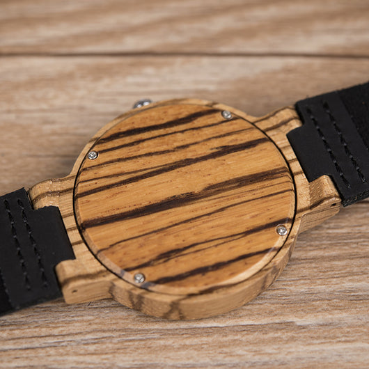 Reloj de Cuarzo con Esfera de Madera - Image 7