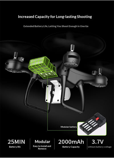Dron 4K con Control Remoto para Fotografía Aérea Profesional - Image 9