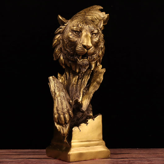 Ornamento de Cobre Puro Tigre del Zodiaco Chino - Decoración Moderna para el Hogar - Image 3