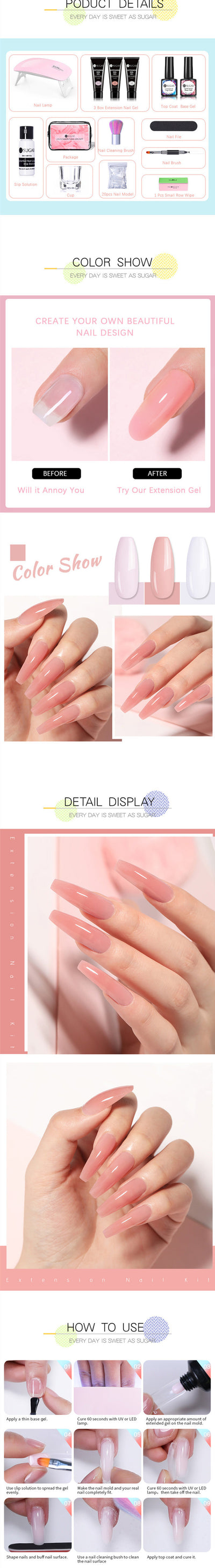 Extensión de Bracket sin Papel con Pegamento Cristal - Image 12