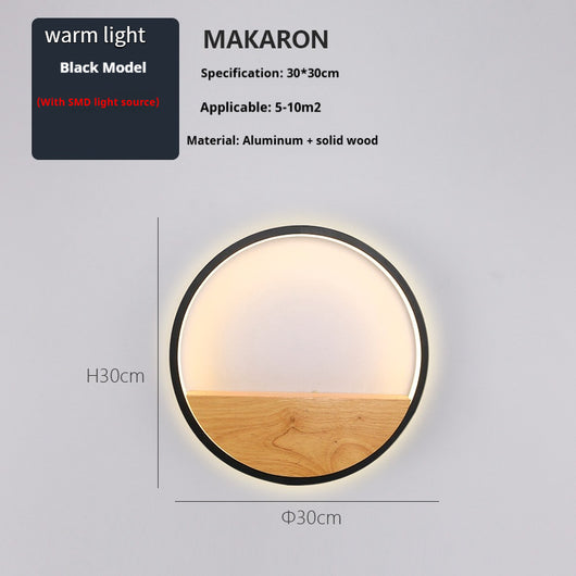 Lámpara LED de Pared Creativa para Dormitorio - Image 11