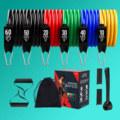 Bandas Elásticas de Látex para Entrenamiento de Resistencia y Yoga - Image 8
