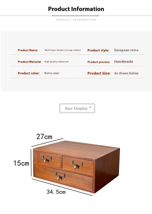 Organizador de Escritorio en Madera para Artículos y Papelería - Image 8
