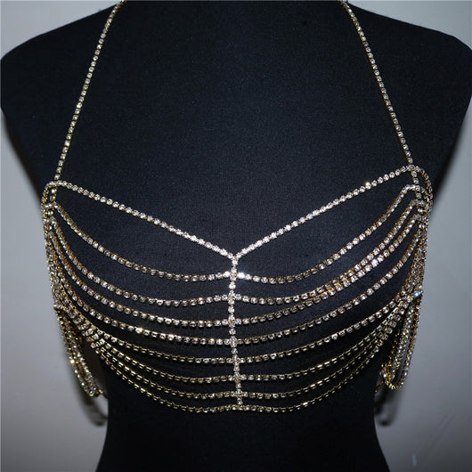 Cadena Corporal de Strass para Mujer - Sujetador Joyero - Image 12