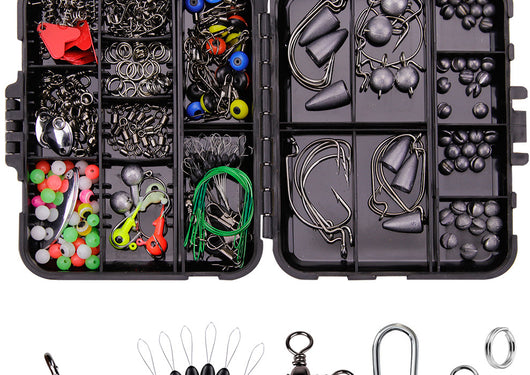 Kit Completo de 257 Accesorios para Pesca - Anzuelos, Señuelos y Equipos Texas - Image 21