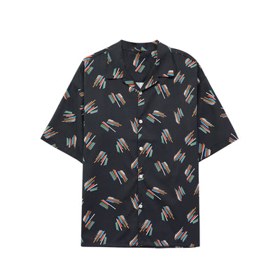 Camisa Casual de Verano con Estampado Exclusivo para Hombre - Image 10