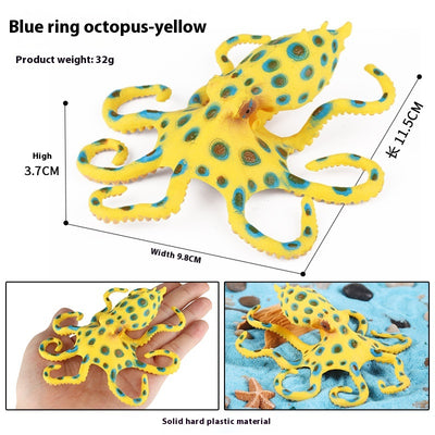 Juego Educativo de Animales Marinos Realistas para Niños - Image 61