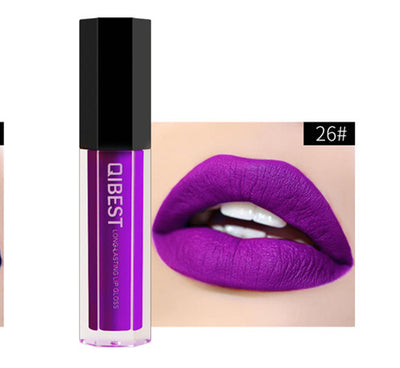 Brillo Labial Hexagonal QIBEST - Acabado Espejo Profesional - Image 25
