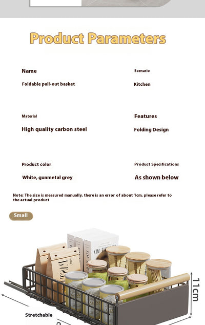 Canasta Organizadora Plegable Multifuncional para Cocina y Baño - Image 17