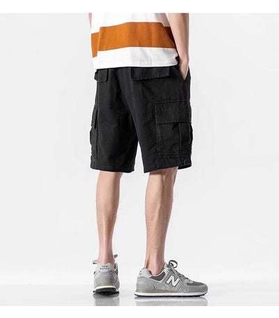 Conjunto de Tres Piezas Estilo Hong Kong - Camisa, Abrigo y Pantalones Cortos - Image 23
