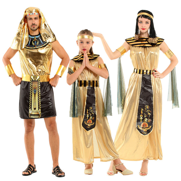 Disfraz de Cleopatra Reina Egipcia - Cosplay Mascarada Princesa India