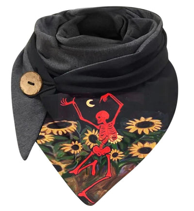 Pañuelo Bandana Térmico de Algodón con Botones para Mujer - Image 27