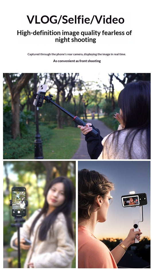 Soporte Magnético para Celular con Pantalla Espejo para Selfies - Image 14