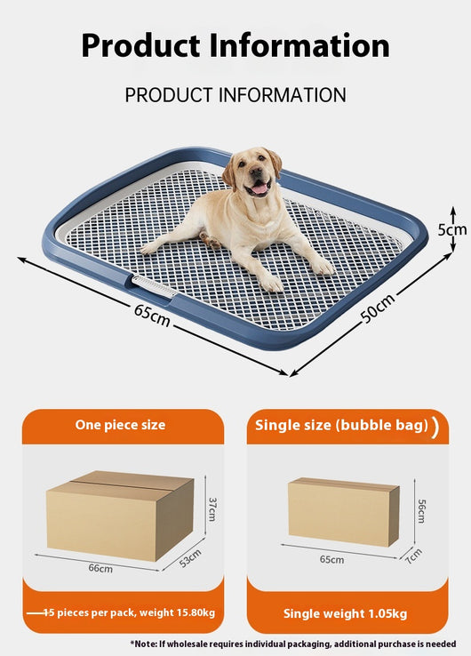 Inodoro Portátil Antiaplastamiento para Mascotas - Image 10