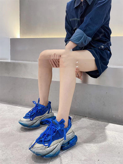 Zapatillas Deportivas Casual para Mujer con Suela Gruesa de Gel - Image 10