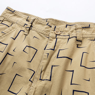 Pantalón Geométrico de Bolsillos Múltiples - Diseño Moderno y Funcional - Image 4