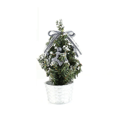 Árbol Navideño Miniatura PVC con Luces LED para Escritorio - Image 25