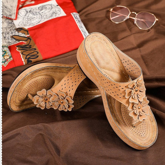 Sandalias Cómodas de Tejido Espiga con Punta Redonda - Image 3