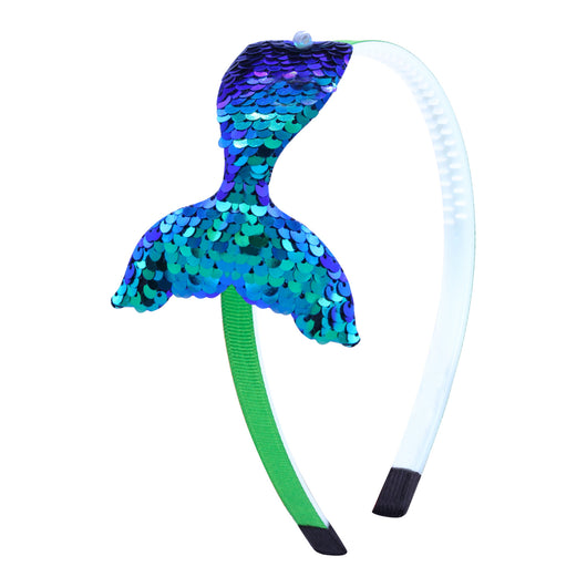 Diadema Sirena con Lentejuelas - Horquilla Antideslizante de Escamas Perladas - Image 7