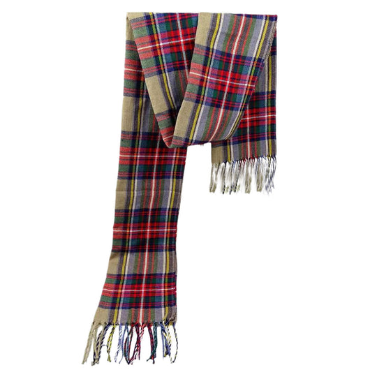 Bufanda Reversible a Cuadros para Hombre - Estilo Versátil - Image 37