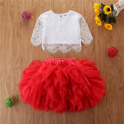 Conjunto de Falda Mesh para Niñas - Image 7