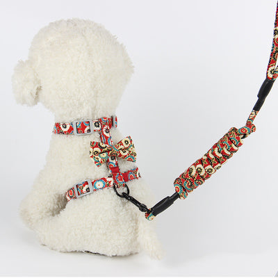 Correa para Gato con Diseño Floral y Estilo Japonés - Image 3
