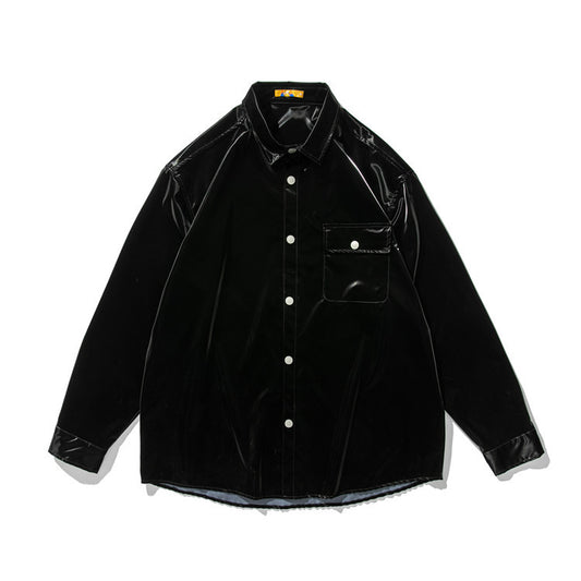 Camisa Casual Holgada con Bolsillos Laterales - Estilo Moderno - Image 2