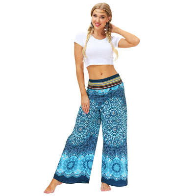 Pantalones Anchos Estampados con Corte Recto y Fit Holgado - Image 4