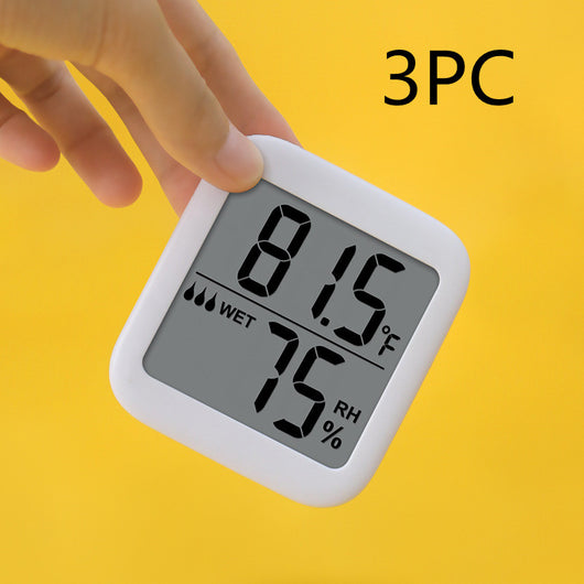 Termómetro Higrómetro Digital con Pantalla LCD para Hogar y Cuarto de Bebé - Image 8