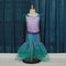 Vestido Sirena Princesa para Fiesta de Cumpleaños y Presentaciones