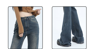 Jeans Skinny Retro Vintage Lavados para Mujer - Image 12