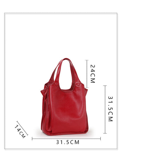 Bolso de Cuero Genuino Estilo Western - Gran Capacidad y Diseño Versátil - Image 15