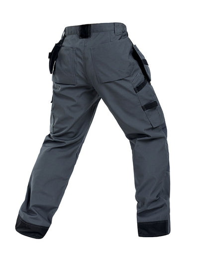 Pantalones de Trabajo Otoño Multi Bolsillos Reforzados para Reparación - Image 6