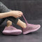 Zapatillas Running Tejidas Mujer con Suela Flexible y Amortiguación Suave