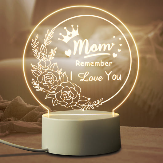 Lámpara LED Nocturna para Mamá - Luz Cálida de Cabecera - Image 25