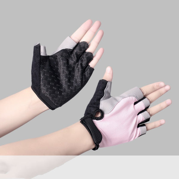 Guantes Antideslizantes y Transpirables con Dedos Descubiertos