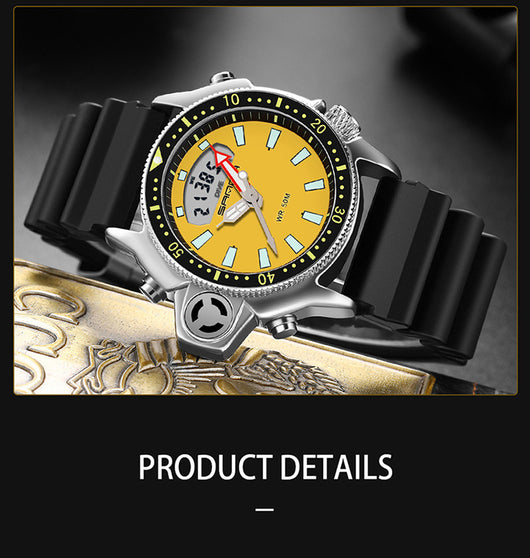 Reloj Deportivo Multifuncional Resistente al Agua con Esfera Grande - Image 29