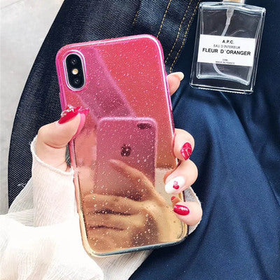 Funda para teléfono con efecto degradado y relieve de gotas de lluvia - Image 12