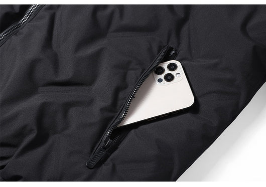 Chaqueta de Plumas para Hombre: Abrigo Grueso Impermeable y Térmico - Image 10