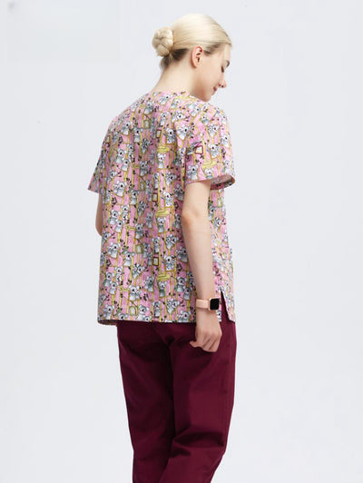 Uniforme Quirúrgico Unisex en Algodón Poliéster Estampado - Image 6