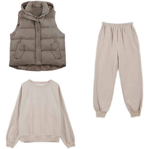 Chaleco Deportivo Slim con Pantalón Ajustado