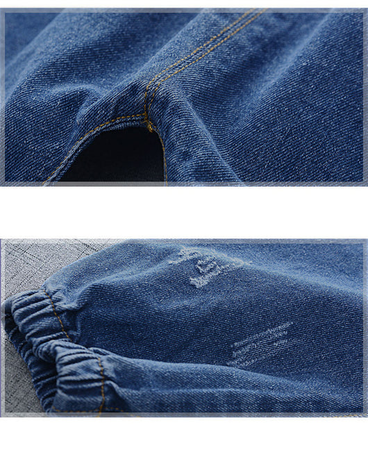 Pantalones de Mezclilla con Tirantes para Niños y Niñas - Image 21