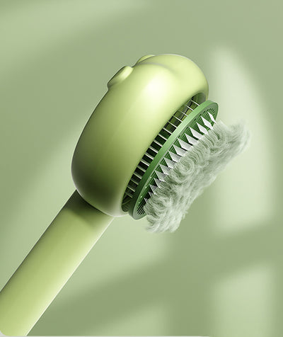 Peine Deslanador para Gatos - Removedor de Pelo Autoexpulsable con Mango Ergonómico - Image 9